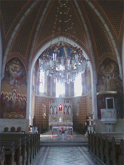 Interieur de l'église Saint-Martin
