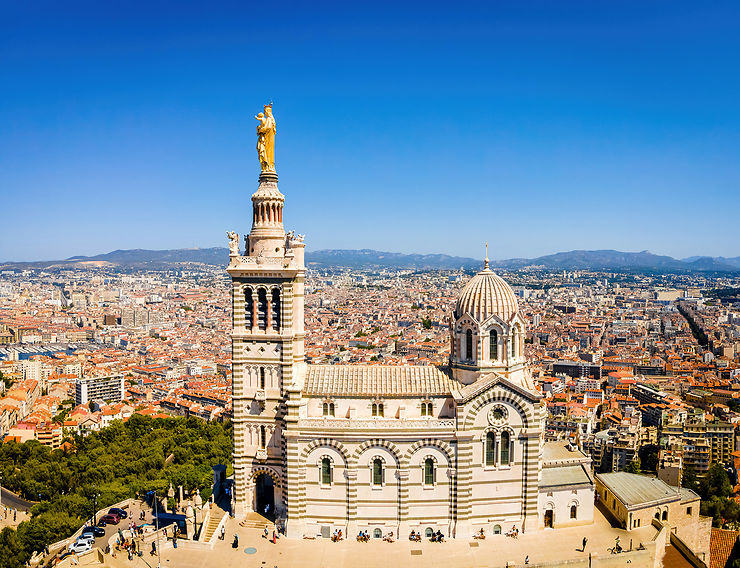 Marseille vue de Notre-Dame-de-la-Garde