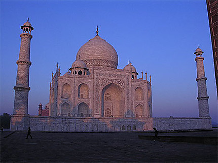 Le Taj Mahal en rose