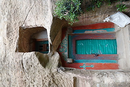 Porte d'entrée église Yohannes Maikudi