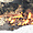 Cratère de gaz en feu à Darvaza