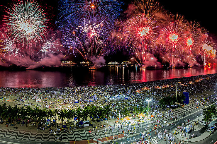 Rio de Janeiro, réveillon à la plage