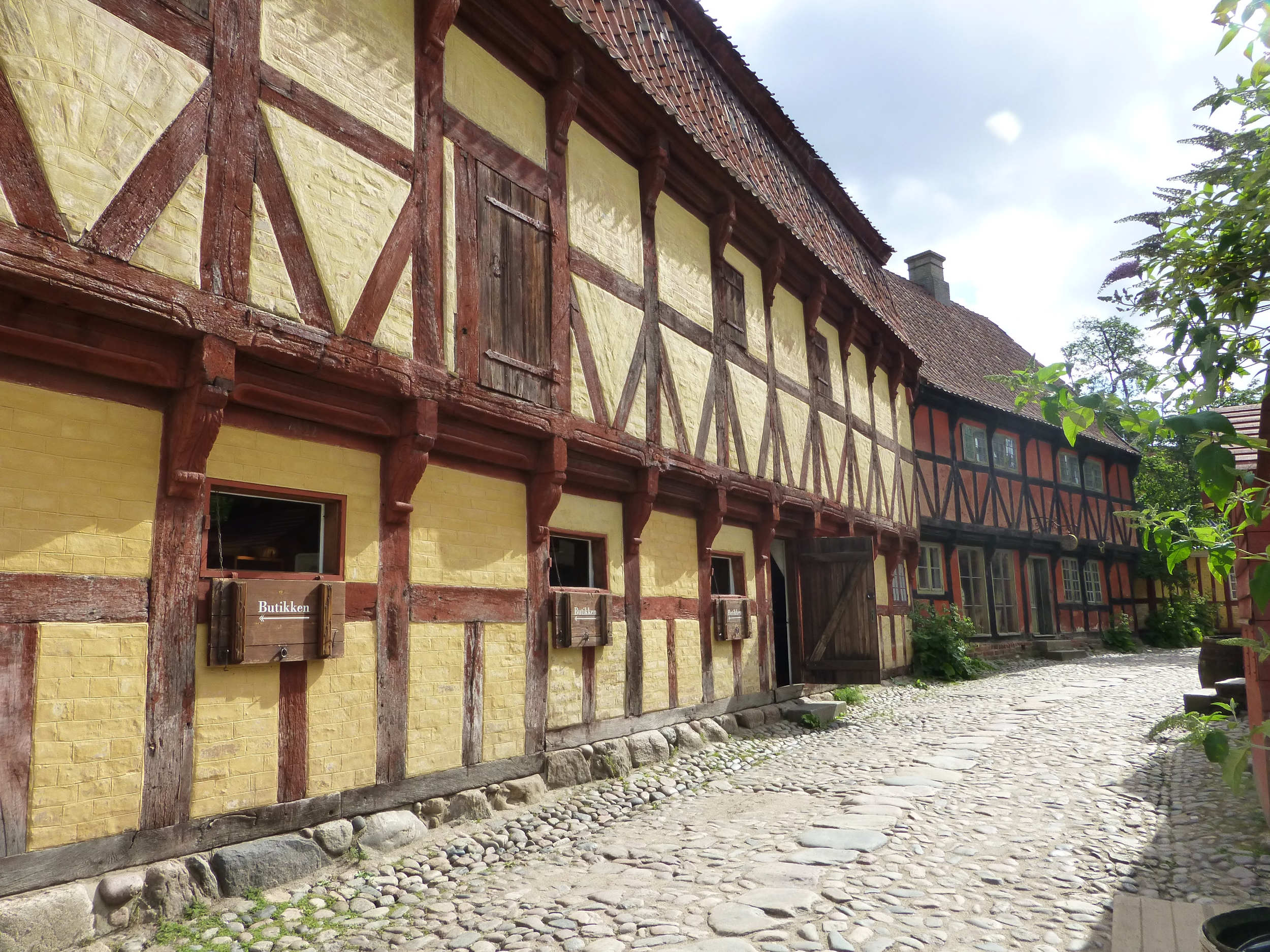 Reconstitution fidèle au Den Gamle By Reconstitution fidèle au Den Gamle By