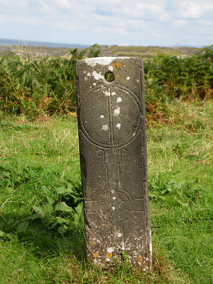 Inscriptions anciennes à Inishmore 