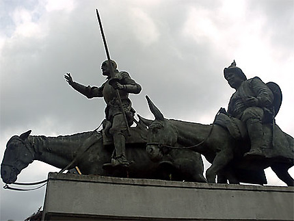Don Quichotte et Sancho Pança