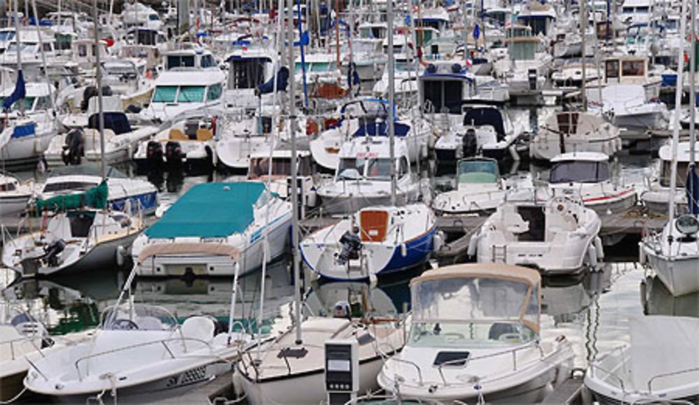 Un port plein à craquer