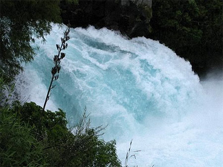 Les chutes de Huka Les chutes de Huka