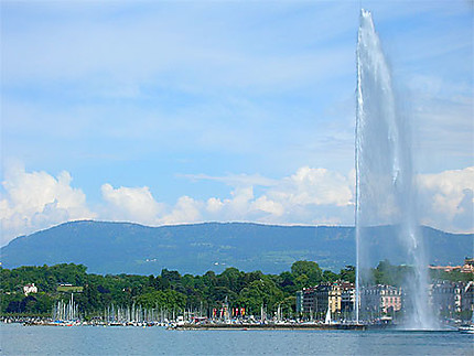 Sommet français pour admirer Genève