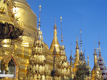Pagode shwesandaw à Pyai