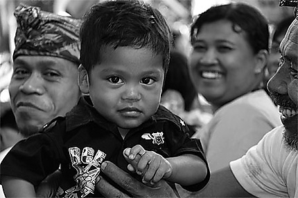 Beau bébé à Bali-Indonésia
