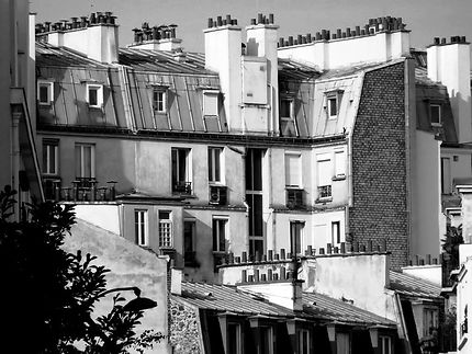 Le vieux Paris Noir et blanc 12 me arrondissement Paris