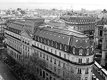 Immeuble de Paris Noir et blanc 9 me arrondissement Paris