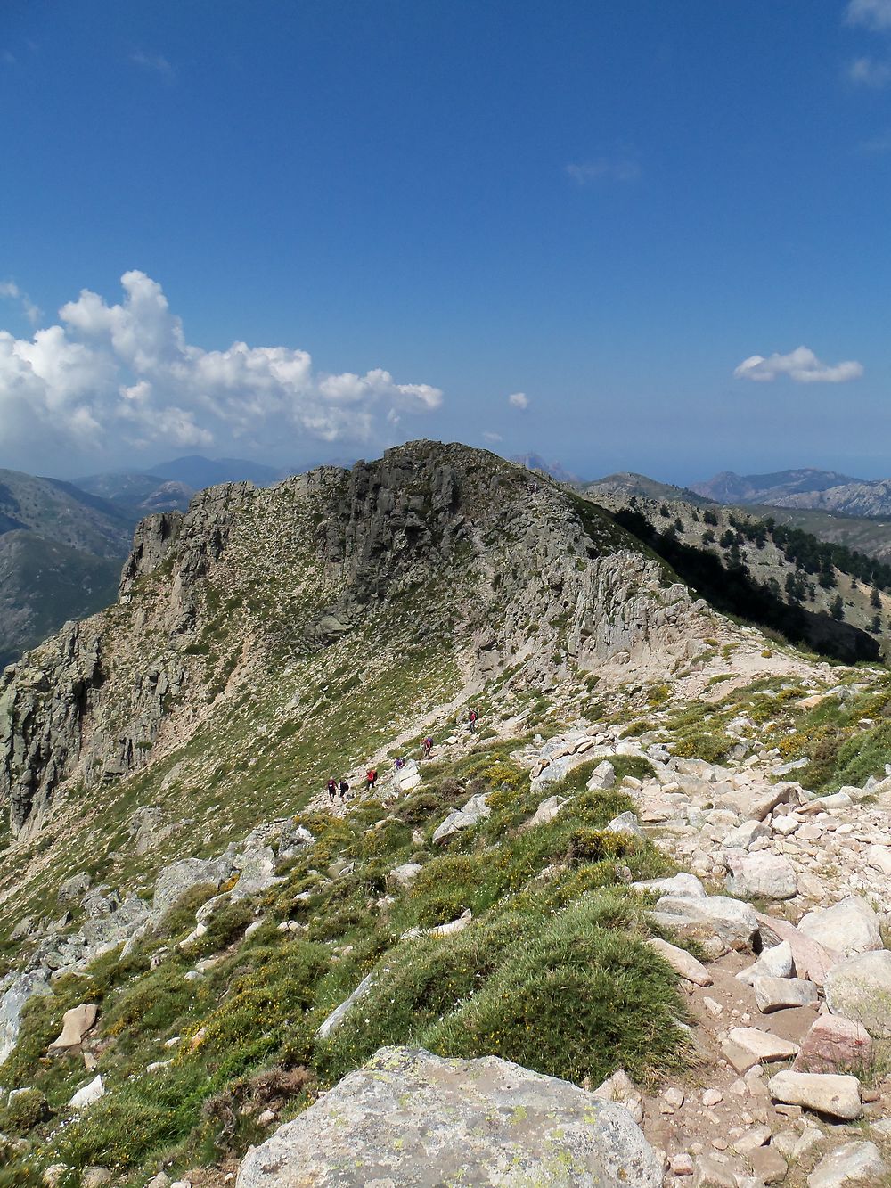 Sentier randonnée GR20 Lac de Nino