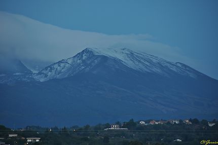 Etna sous la neige