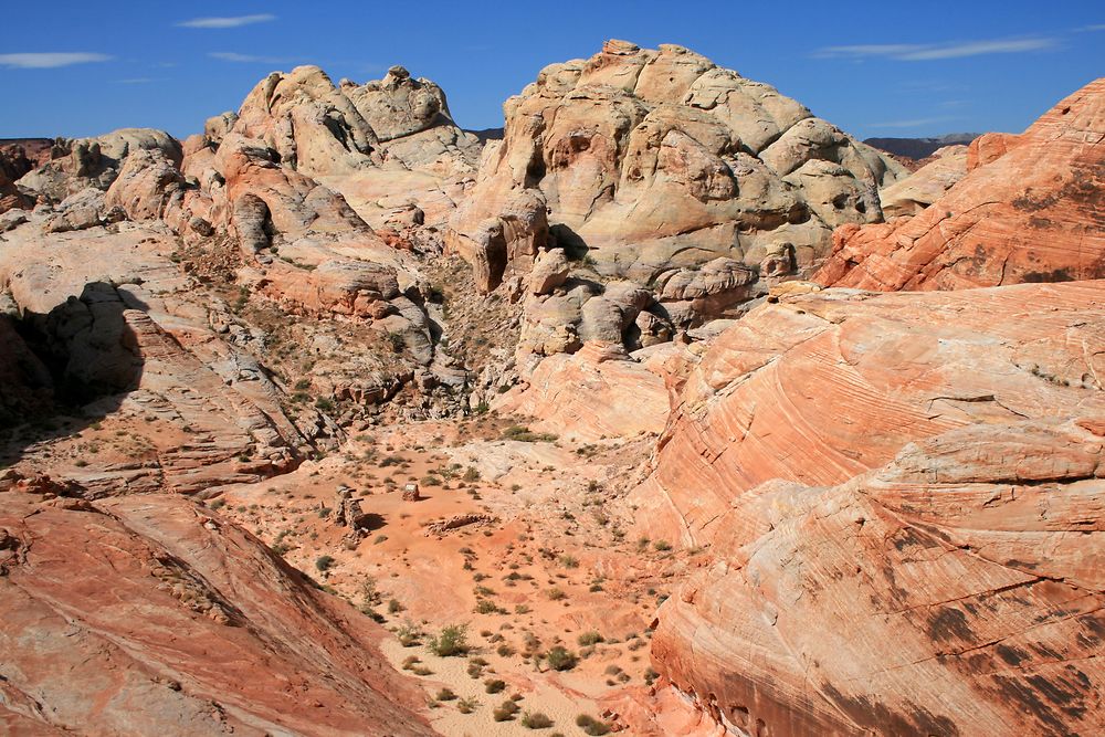 Point de vue du haut d'un rocher