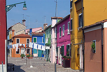 Maisons colorées à Burano