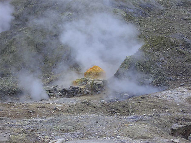 La Solfatara Campanie Italie