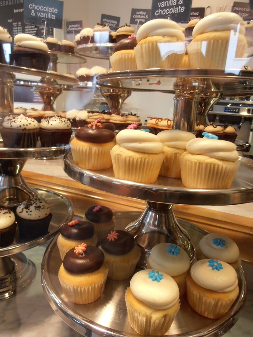 Les célèbres cupcakes de Georgetown