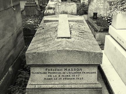 Tombe de Frédéric Masson (Académicien)