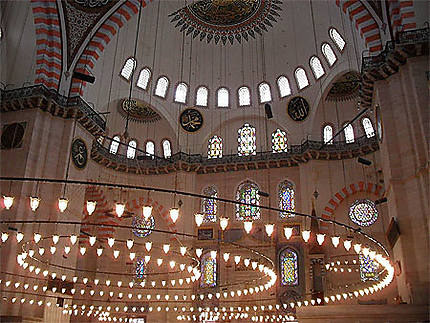 Intérieur de la Süleymaniye