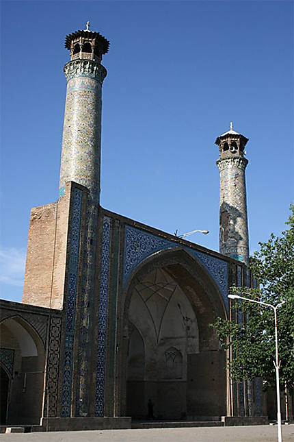 Belle mosquée à Qazvin