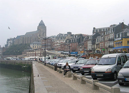 Le Tréport et l'église St-Jacques