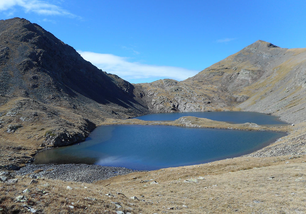 Estany Blau et Puig de la Cometa