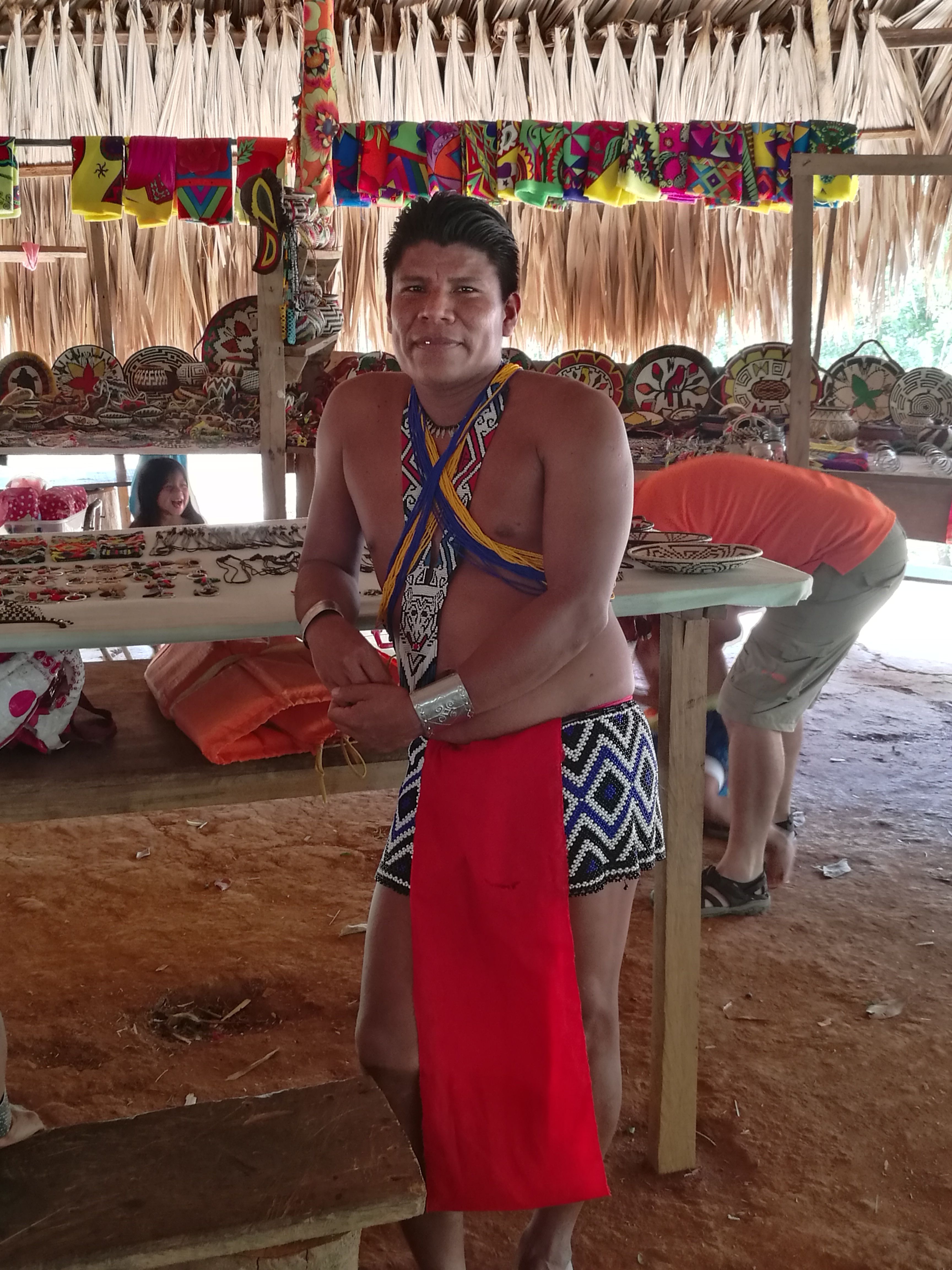 Portrait au Embera Quera Village