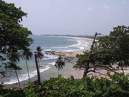 La pointe sud du Ghana La pointe sud du Ghana