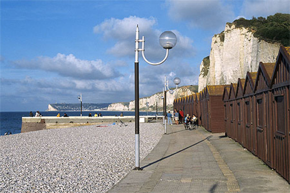 Digue promenade et jetée, Yport