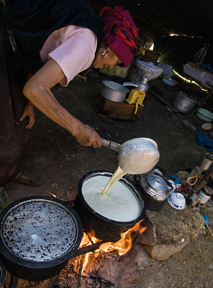 Cuisine de nomades thibétains du Kham