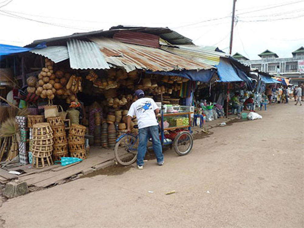 Vientiane, marché de Talat Sao