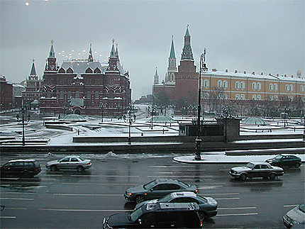 Le Kremlin un matin d'hiver