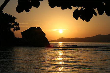Couché de soleil anse sévère Couché de soleil anse sévère