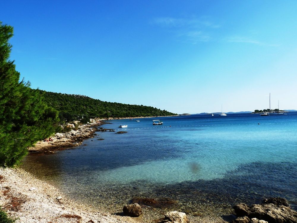 Ile de Murter, plage