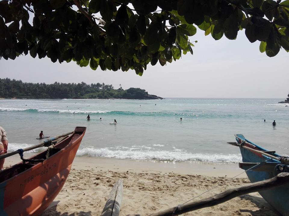 Hiriketiya Beach Plages Mer Dickwella Côte Sud Sri Lanka