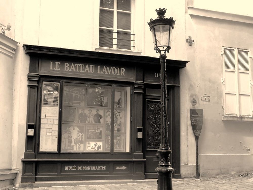 Le bateau Lavoir résidence d'artistes célèbres