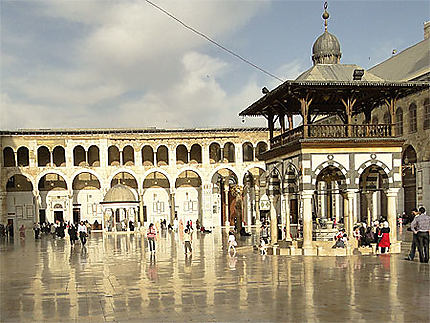 Cour de la mosquée des Omeyyades