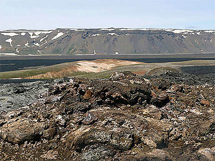 Zone volcanique proche du lac Myvatn