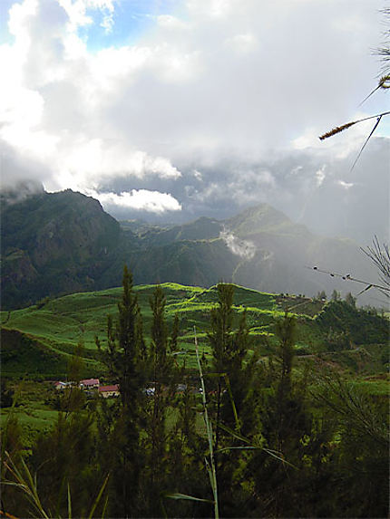 Vue sur le cirque de Salazie