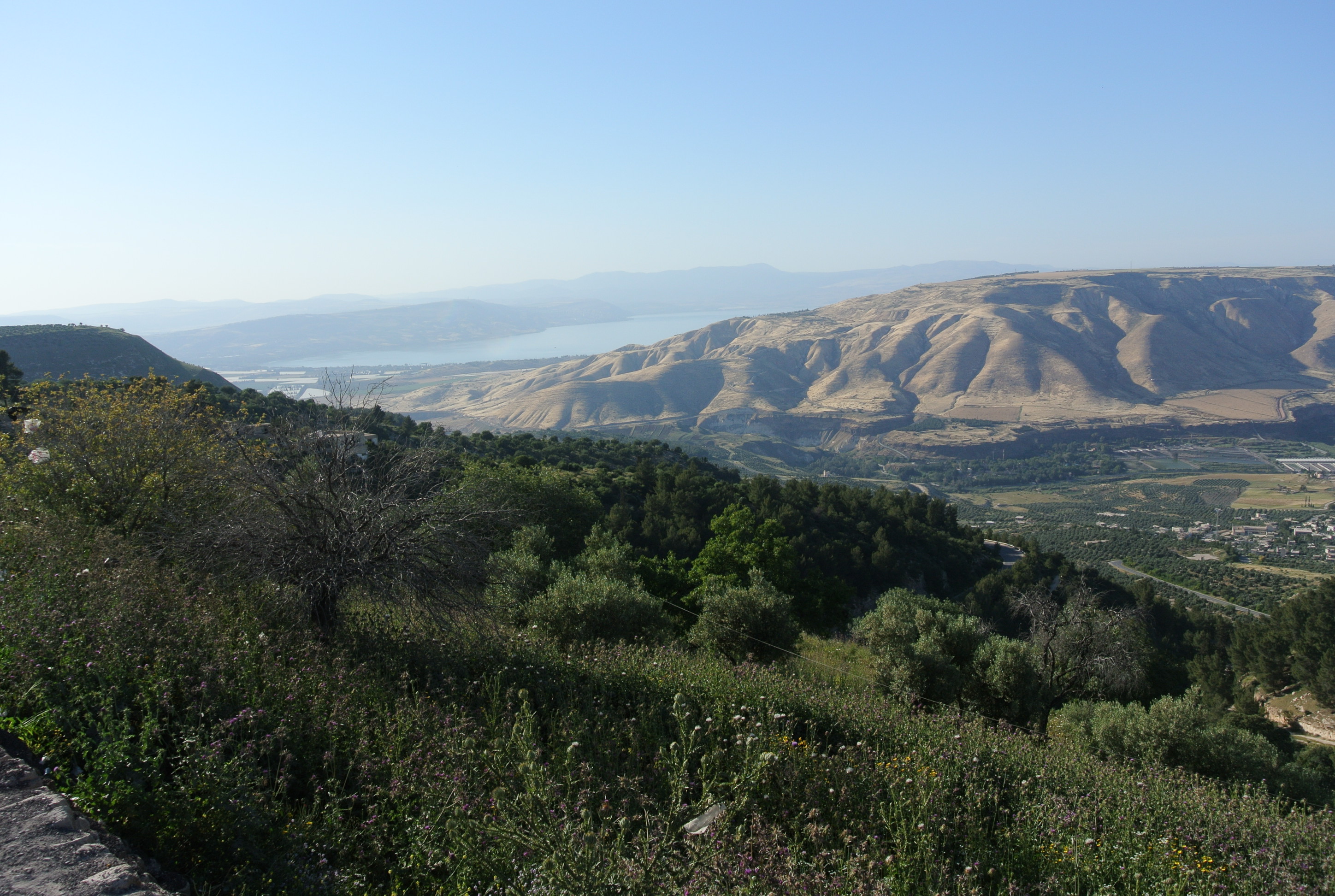 Le lac de Tiberiade Le lac de Tiberiade