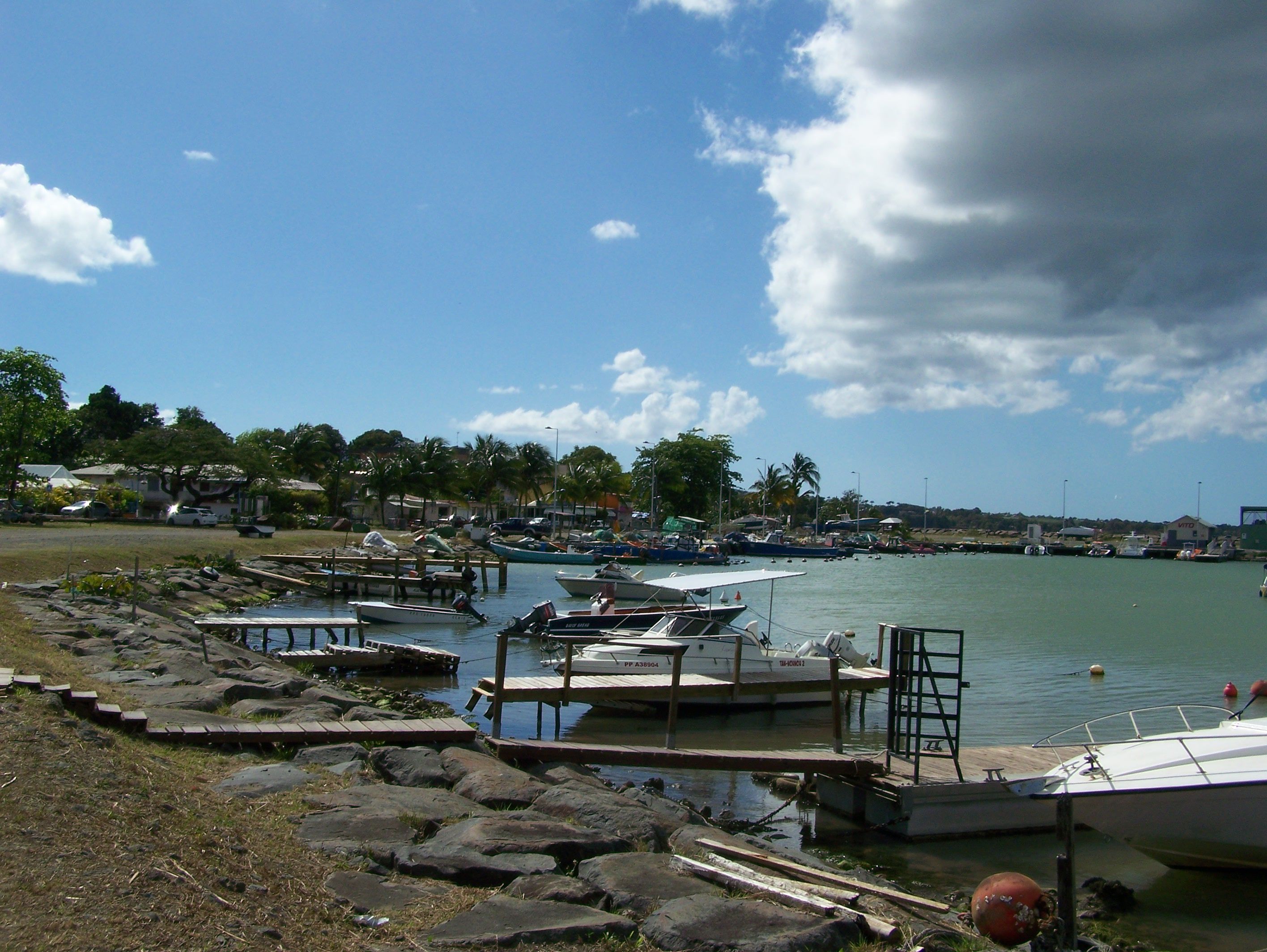 Port de Sainte-Rose en Guadeloupe