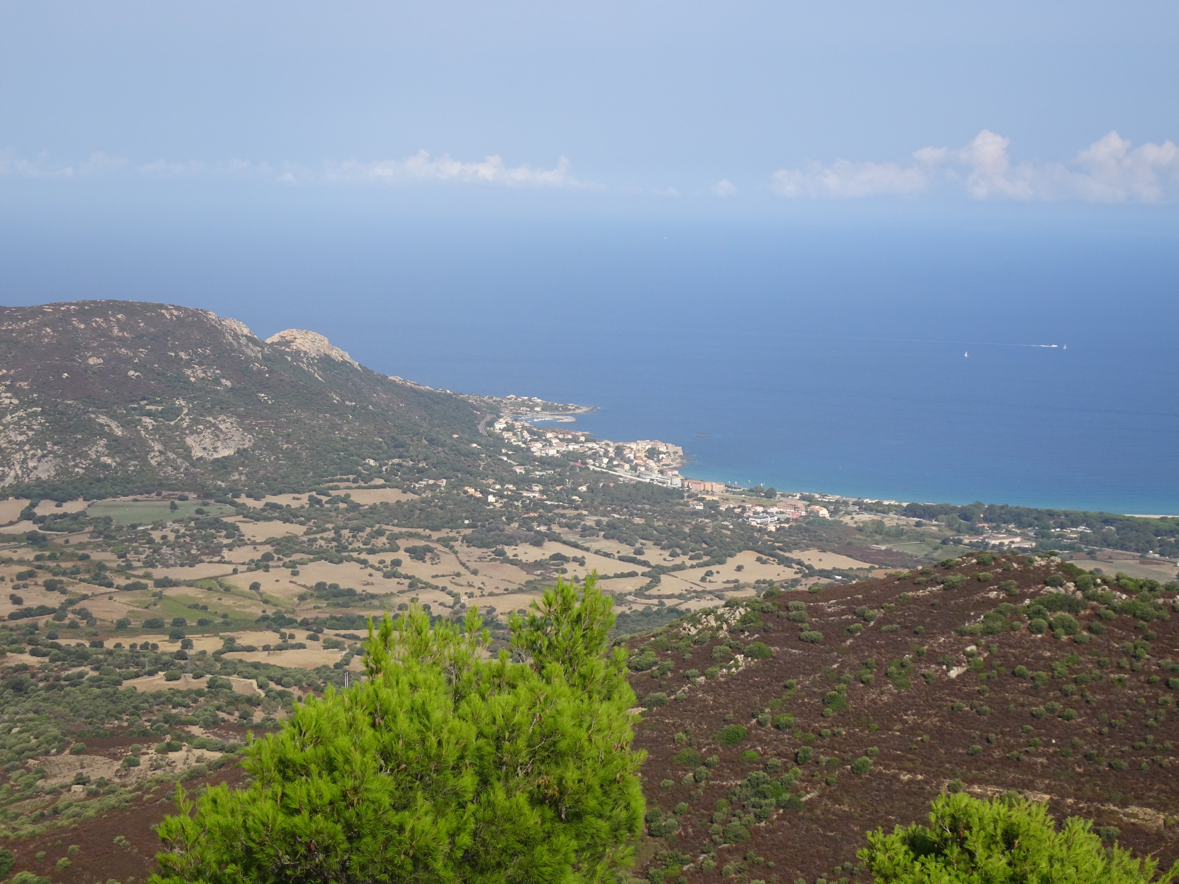 Vue sur Algajola Vue sur Algajola