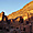Petra au soleil couchant