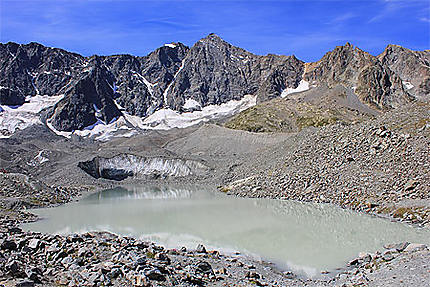 Lac du glacier d'Arsine