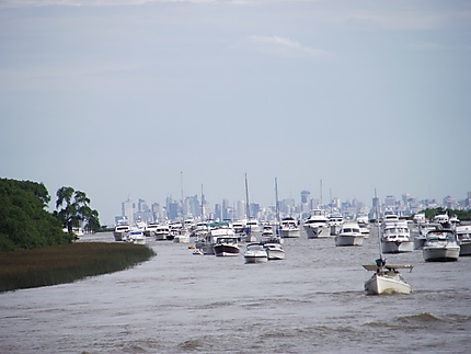 Puerto Madero depuis Tigre