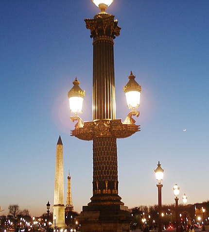 Place de la Concorde PARIS LA NUIT 