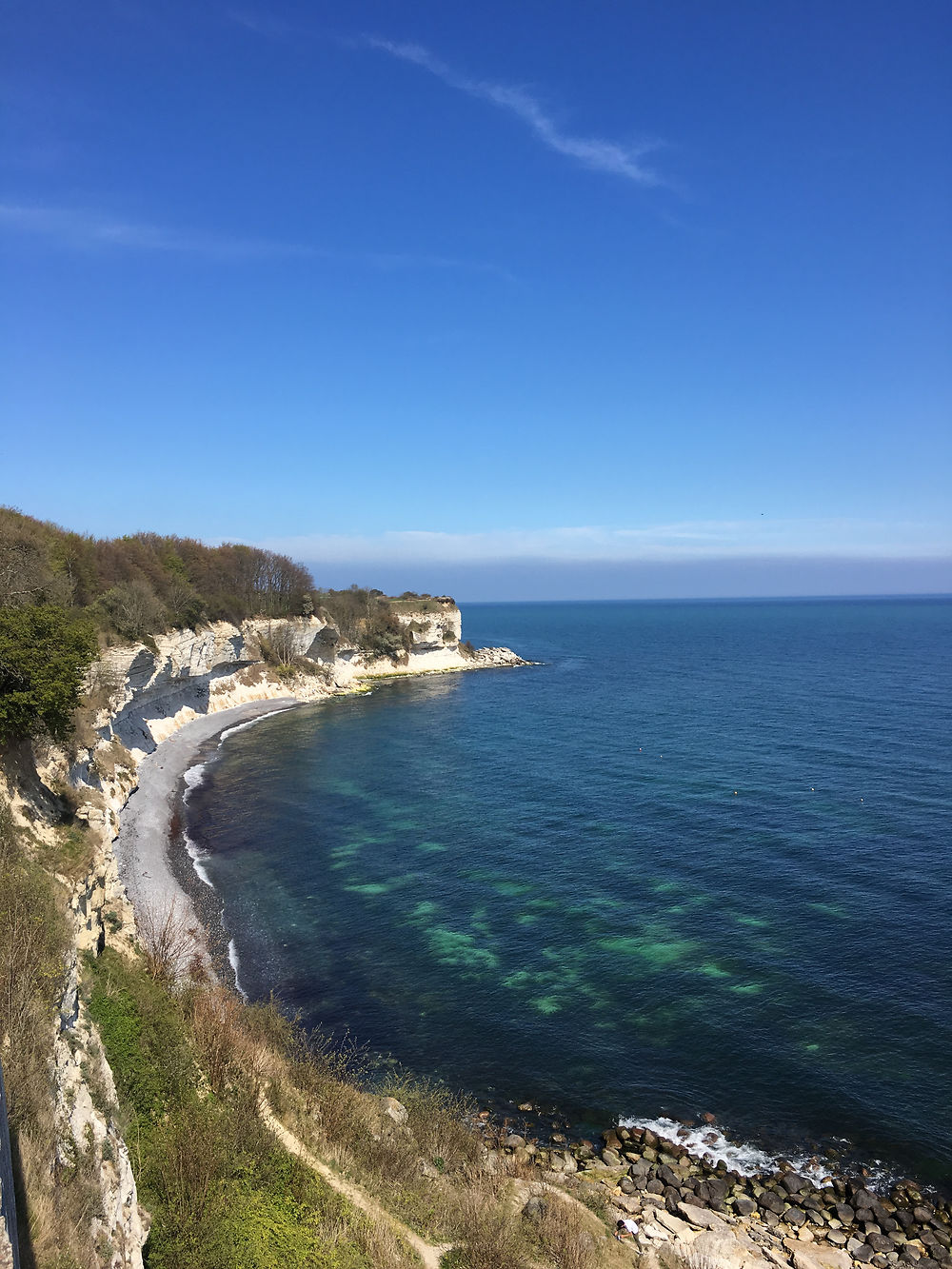 Falaises de Stevns, Danemark