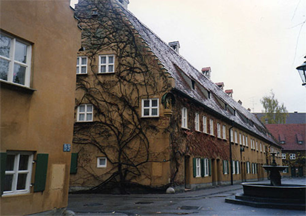 Fuggerei : les maisons des pauvres