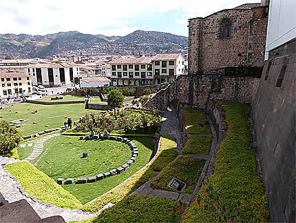 Les jardins du couvent Santo Domingo